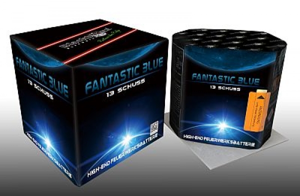 Fantastic Blue 13 Schuss Batterie